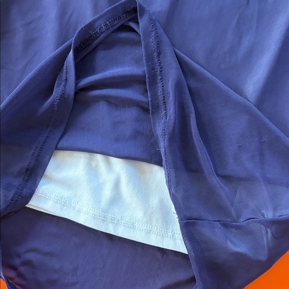 Blue Strapless form fitting maxi Dress XXS - Picture 2 of 4